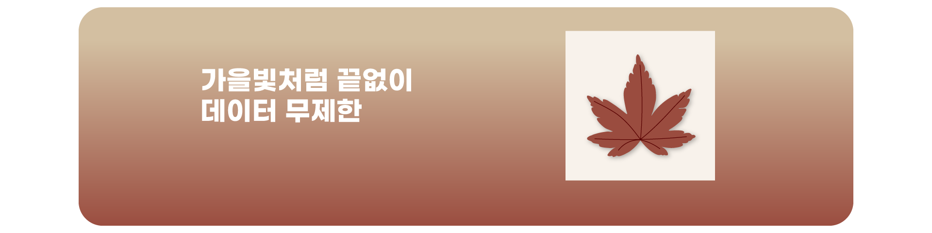 데이터무제한('25년09월)
