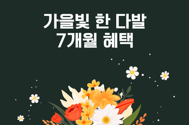 7개월 할인 이벤트('25년09월)