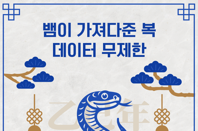 데이터무제한 초저가요금제